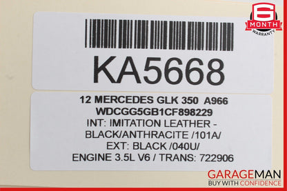 08-20 Mercedes GLK350 C300 E350 Front Right Side Door Lock Latch Actuator