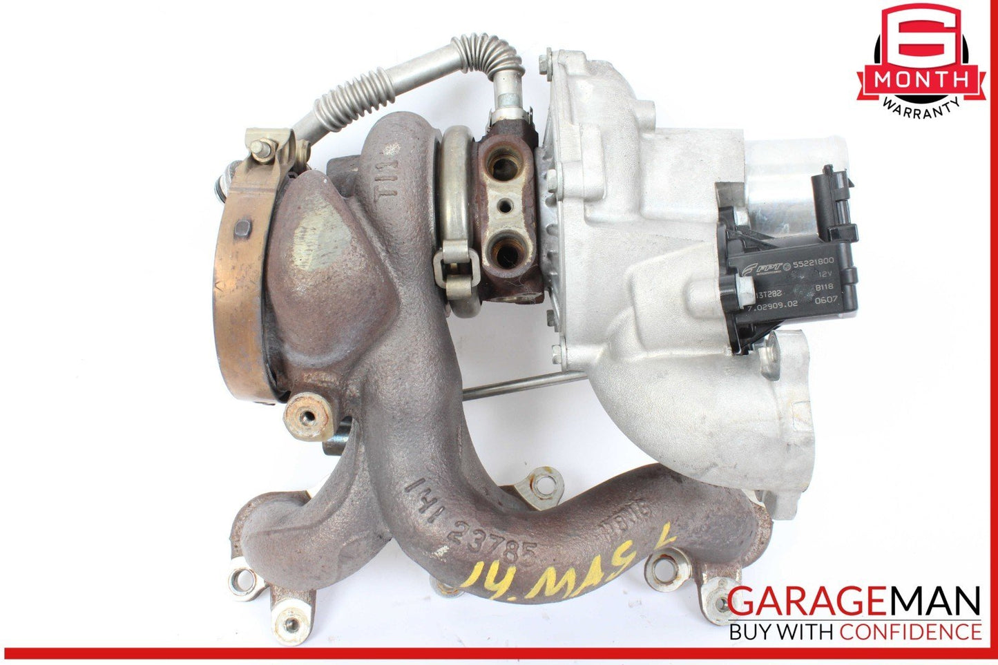 14-20 Maserati Ghibli S Quattroporte Left Turbocharger Turbo Charger Manifold