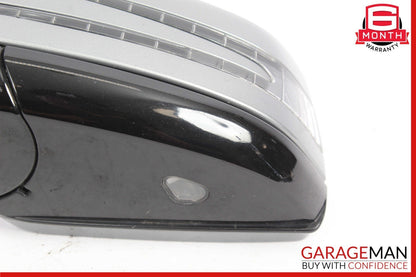 10-13 Mercedes W212 E550 Front Left Driver Side Door Rear View Mirror Silver