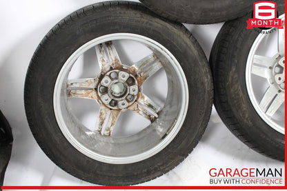 11-18 Porsche Cayenne 958 8.5x19 19" Complete Wheel Tire Rim Set of 4 Pc OEM