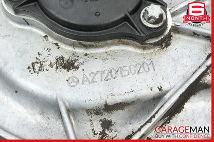 05-13 Mercedes W211 E350 E550 Front Left Side Engine Timing Chain Cover Plate