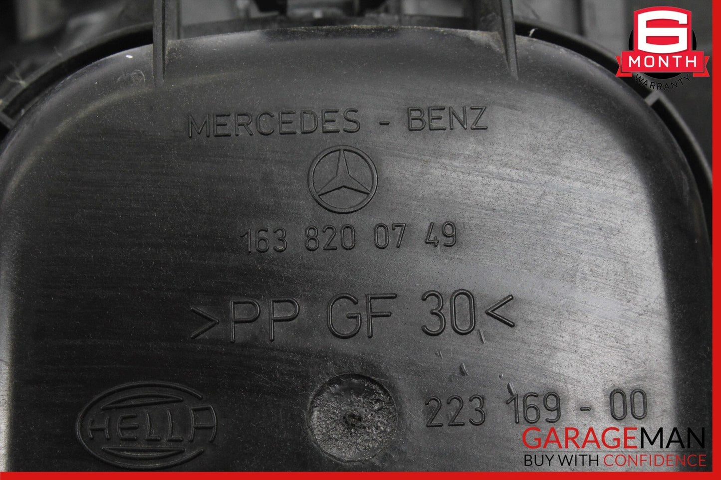 02-05 Mercedes W163 ML350 Front Right Passenger Headlight Light Lamp Halogen OEM