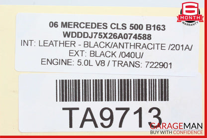 03-11 Mercedes W219 CLS500 Front Left Side Suspension Upper Control Arm OEM