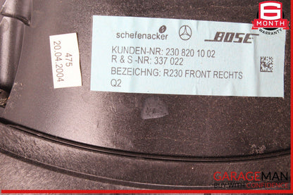 03-08 Mercedes R230 SL500 SL55 Left or Right Side Door Audio Speaker Bose OEM