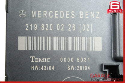 06-11 Mercedes W219 CLS500 Rear Left Side Door Control Module Unit OEM