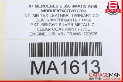 03-11 Mercedes W211 E350 GL450 Front Right Seat Control Module 2118700085 OEM