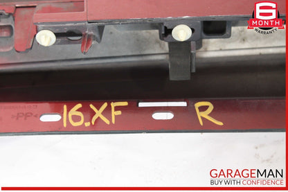 16-21 Jaguar XF Right Passenger Side Rocker Panel Skirt Red OEM