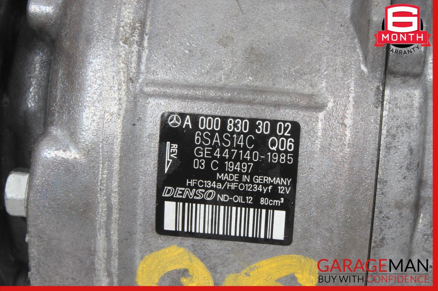 15-23 Mercedes X253 GLC300 AC A/C Air Conditioning Compressor Pump Assembly OEM