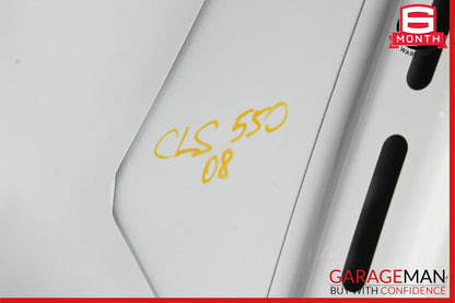 06-11 Mercedes W219 CLS500 CLS55 AMG Rear Trunk Lid Deck Shell Panel White OEM