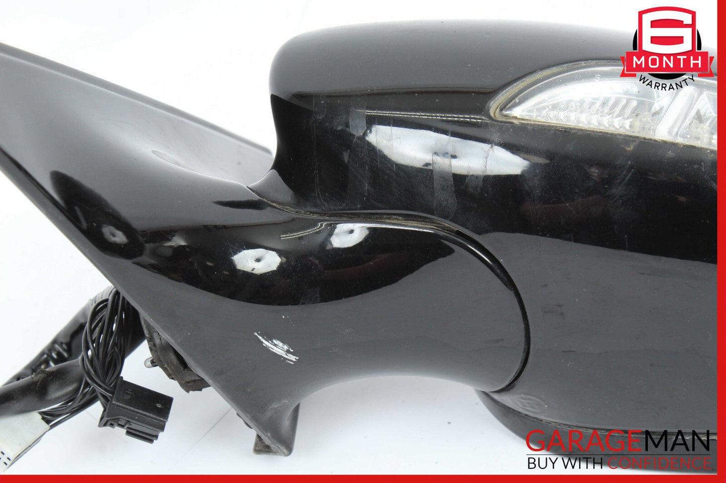 07-09 Mercedes W221 S550 Front Left Side Mirror Door Rear View OEM