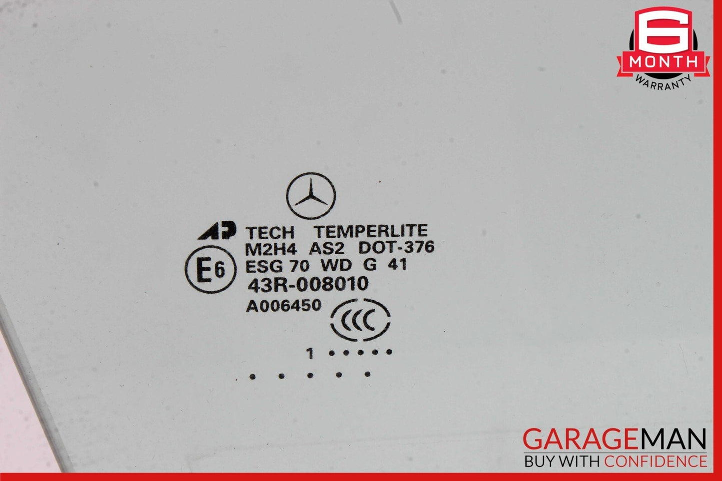06-12 Mercedes X164 GL450 ML350 Front Right Side Door Window Auto Glass OEM