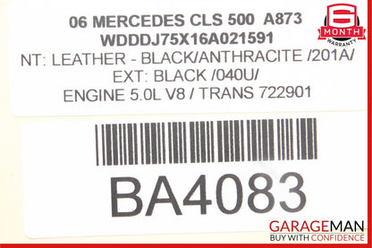 03-09 Mercedes W211 E500 CLS500 Hazard Light Door Lock Control Switch Wood OEM