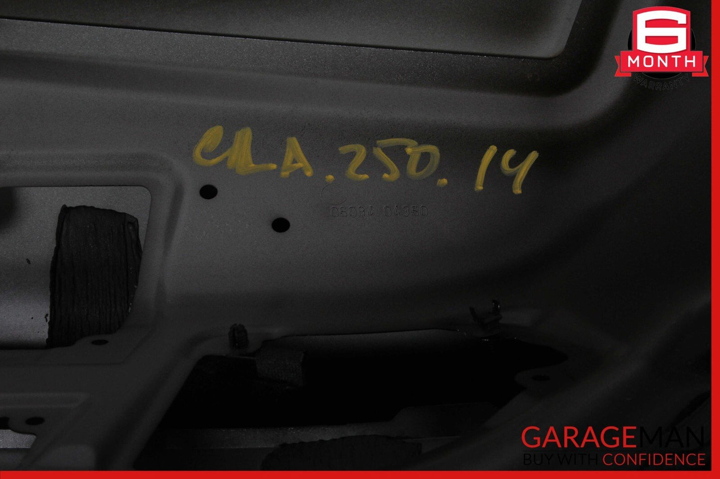 14-19 Mercedes W117 CLA250 CLA180 Sedan Rear Trunk Lid Deck Shell Panel Black