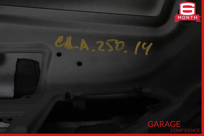 14-19 Mercedes W117 CLA250 CLA180 Sedan Rear Trunk Lid Deck Shell Panel Black