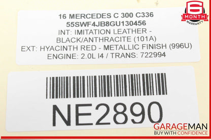 15-20 Mercedes W205 C300 Gas Throttle Accelerator Pedal 2053000004 OEM