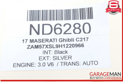 14-17 Maserati Ghibli Rear Right Passenger Side Side Axle CV Half Shaft OEM