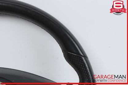 15-18 Mercedes W205 C300 GLC300 Steering Wheel Black w/ Paddle Shifters Assy OEM