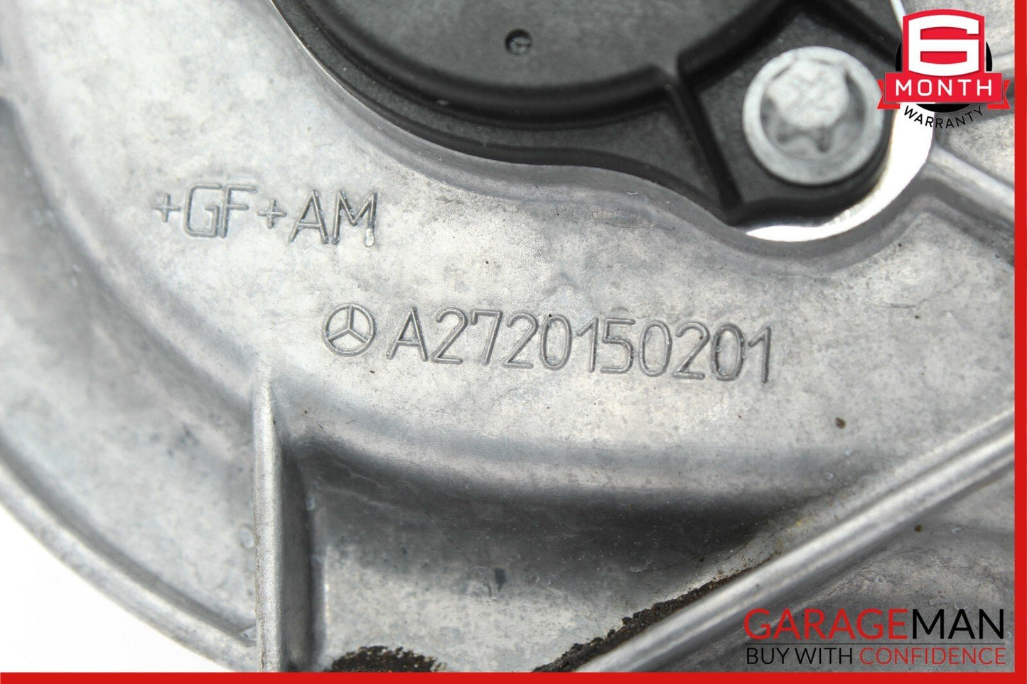 05-13 Mercedes W211 E350 Front Left Side Engine Timing Chain Cover Plate OEM