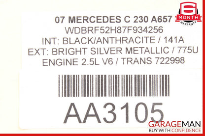 01-07 Mercedes W203 C230 C320 Sedan Front Right Door Lock Latch Actuator OEM