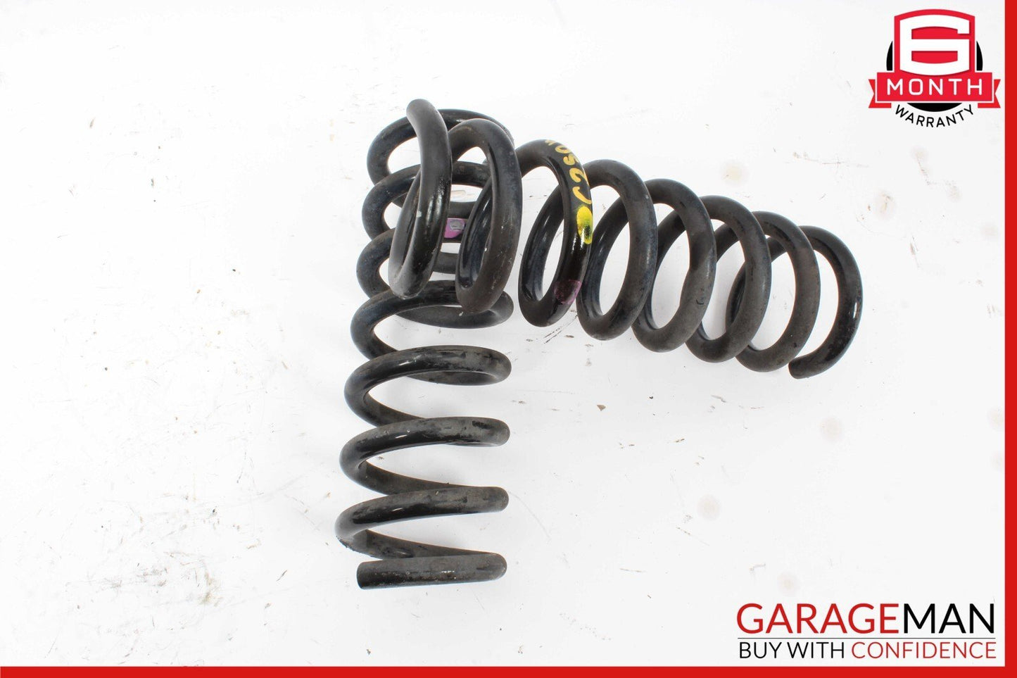 08-14 Mercedes W204 C250 Rear Left & Right Shock Absorber Coil Spring Set OEM