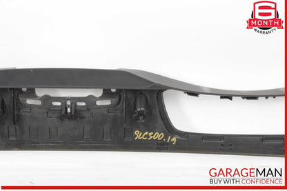 12-20 Mercedes R172 SLC300 SLK250 Rear Rollover Bar Cover Trim Black OEM