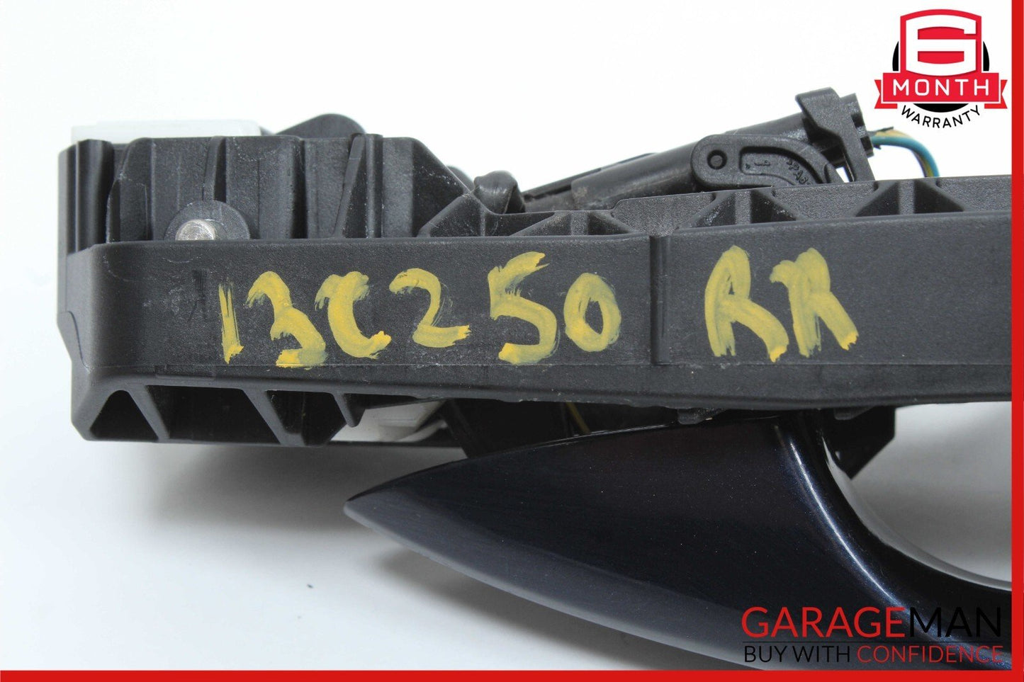 12-14 Mercedes W204 C250 C300 Right Side Exterior Door Handle Keyless Go Blue