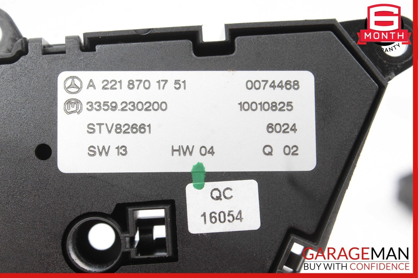 07-13 Mercedes W221 S550 CL550 Front Right Side Seat Control Switch Set OEM