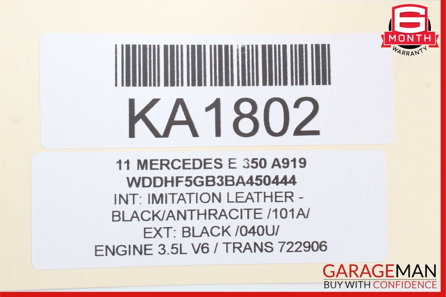 08-18 Mercedes W212 E350 C250 CLS550 Front Right Side Door Control Module Unit