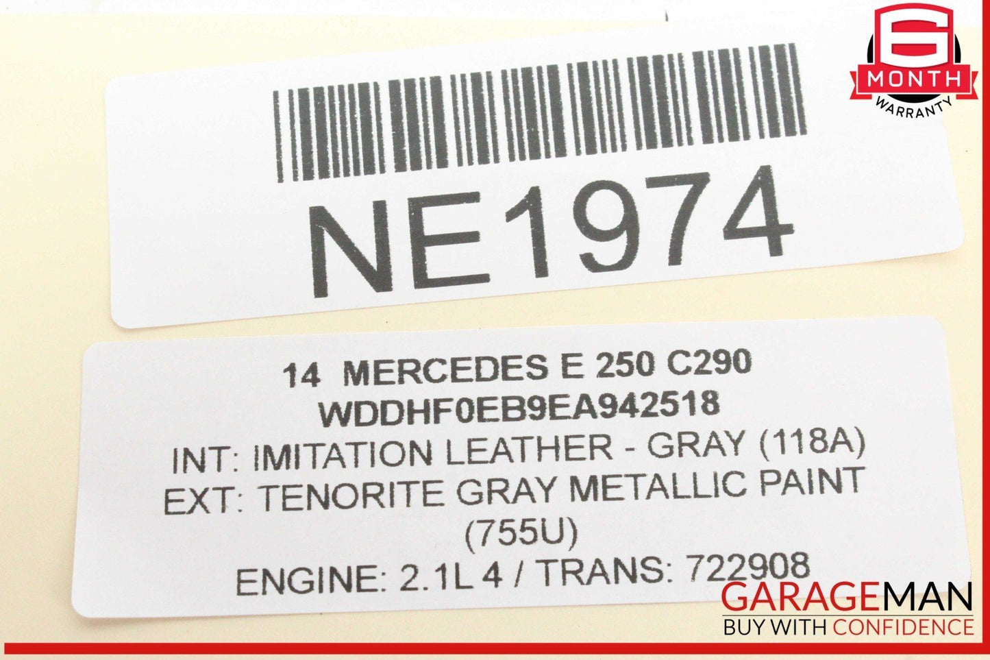 08-17 Mercedes W212 E250 C300 Rear Right / Left Side Upper Control Arm OEM