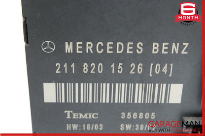 03-09 Mercedes W211 E350 E55 AMG Rear Left Driver Side Door Control Module OEM