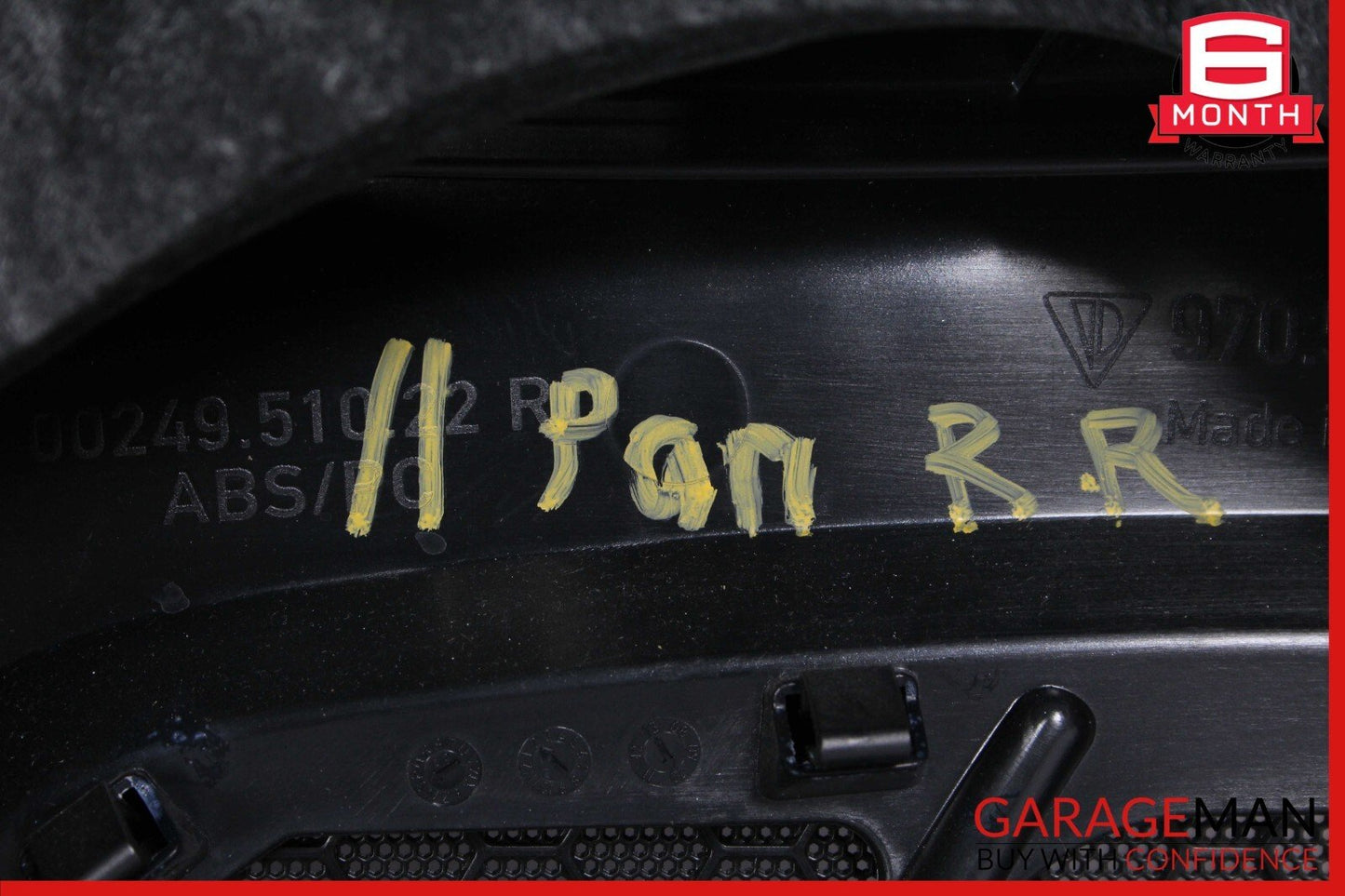10-16 Porsche Panamera 970 Front Right Side Interior Door Trim Panel Cover Assy