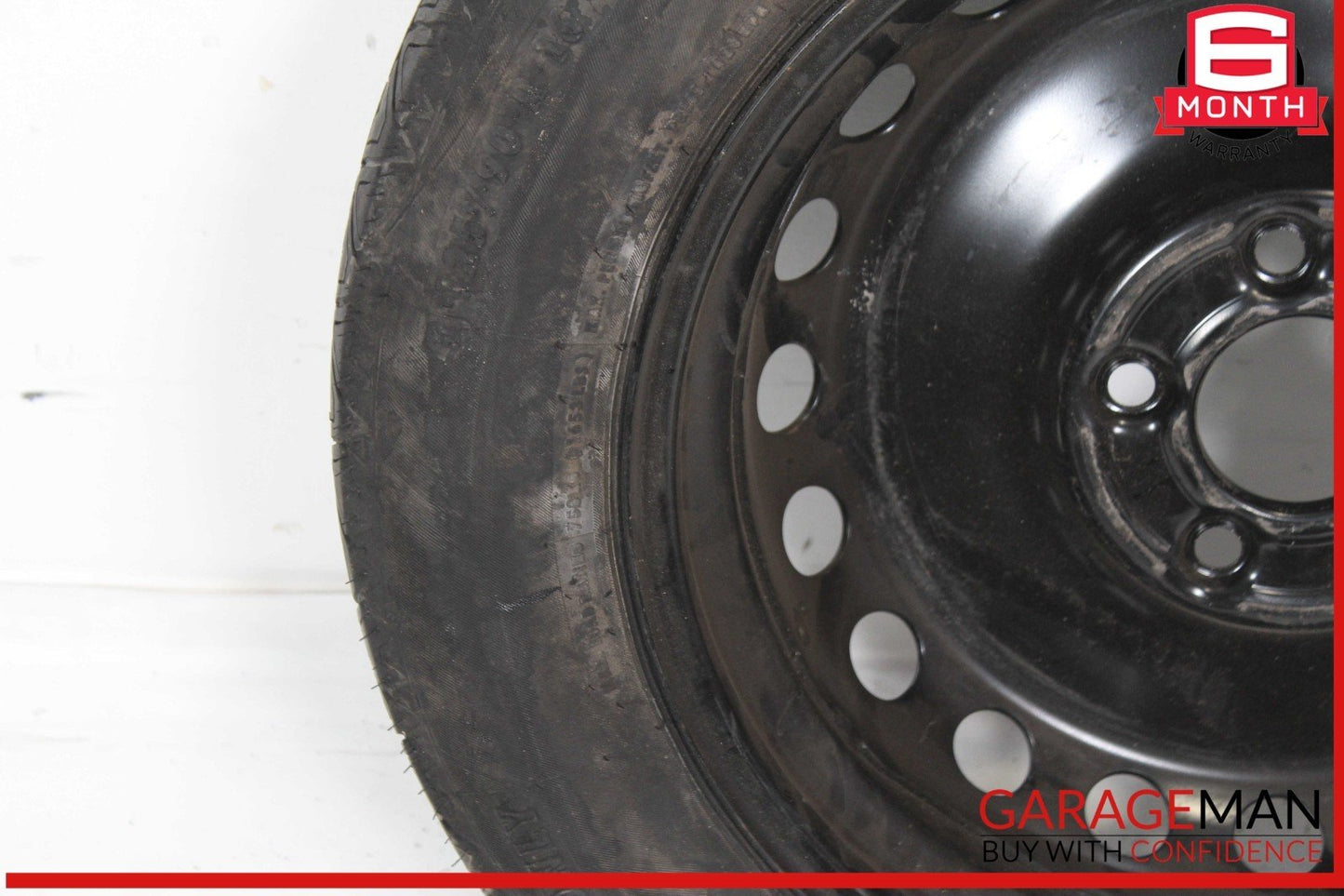08-14 Mercedes W204 C250 C300 Emergency Spare Tire Donut Wheel Rim 125 90 16"