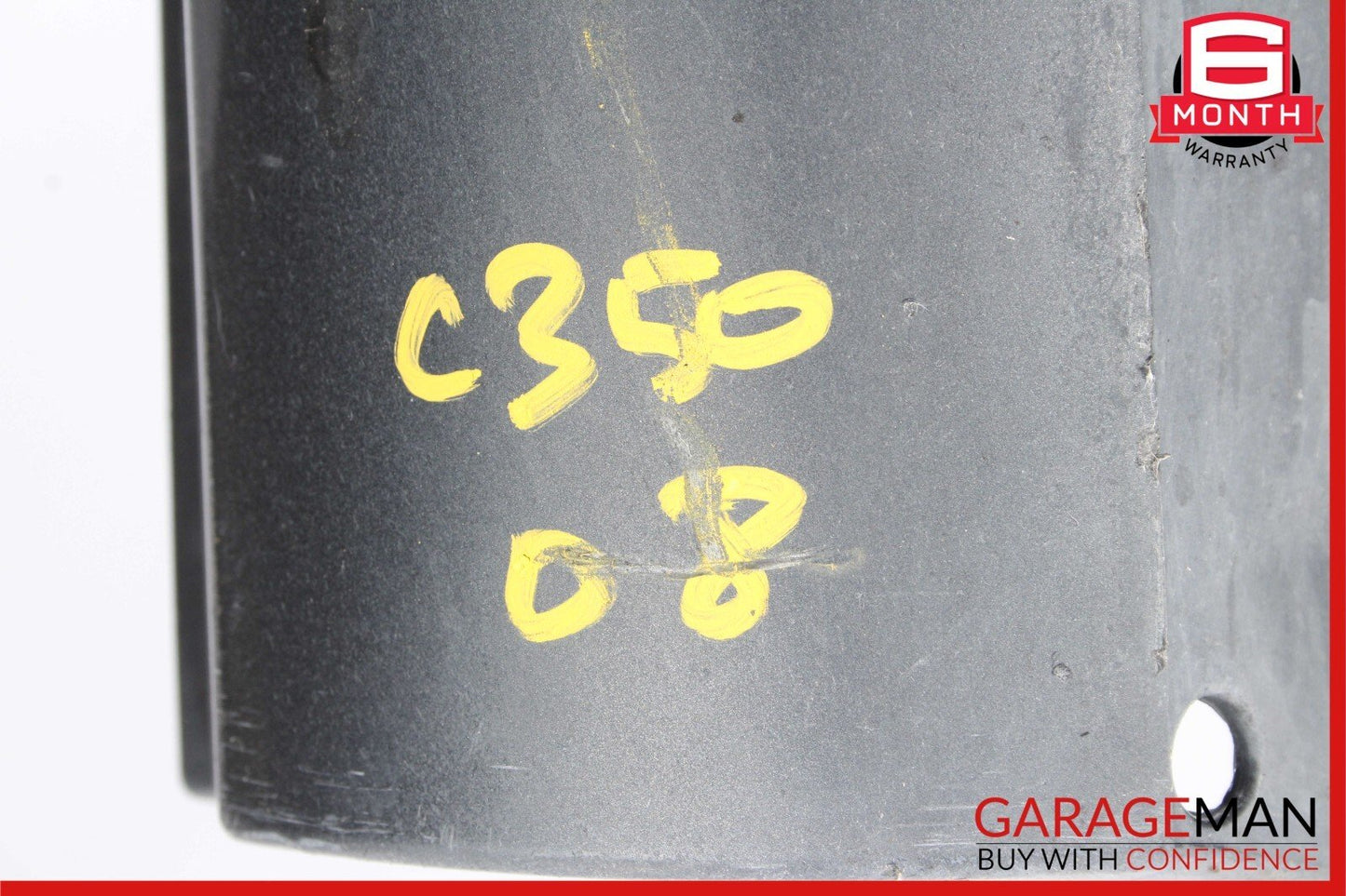 08-14 Mercedes W204 C300 C350 Left Rocker Panel Side Skirt Molding Cover Gray