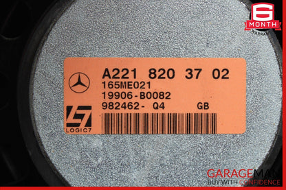 07-09 Mercedes W221 S550 Rear Left & Right Door Audio Sound Speaker Set of 2 OEM