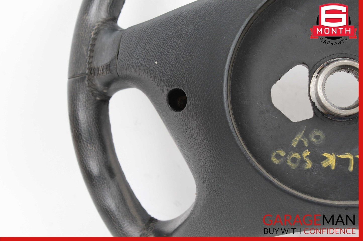 03-09 Mercedes SL500 CLK500 Driver 4 Spoke Steering Wheel Leather Anthracite