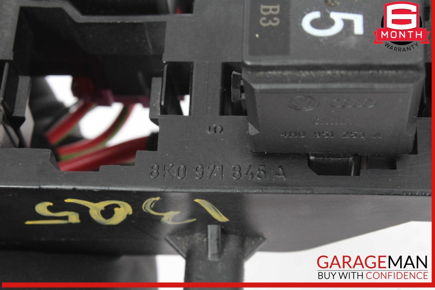 09-17 Audi Q5 A4 Relay Fuse Box Power Distribution Panel Holder 8K0971845A OEM