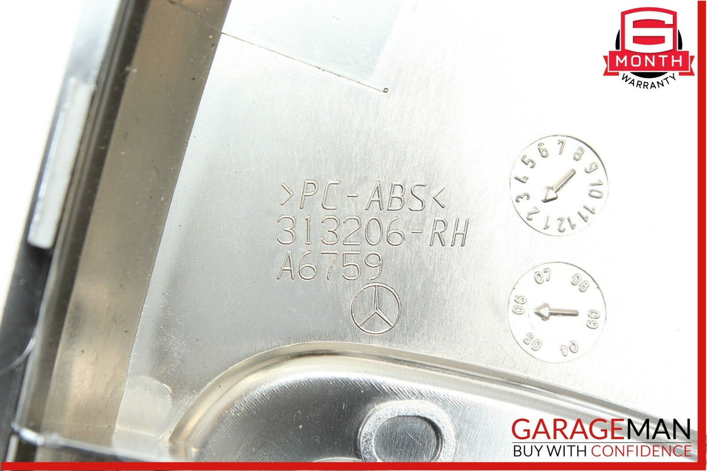06-12 Mercedes GL450 ML350 R350 Front Right Side Seat Adjust Switch Trim Cover