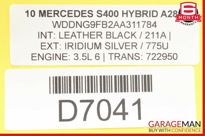 10-13 Mercedes W211 S400 S450 S550 Rear Right Passenger Side Brake Caliper OEM