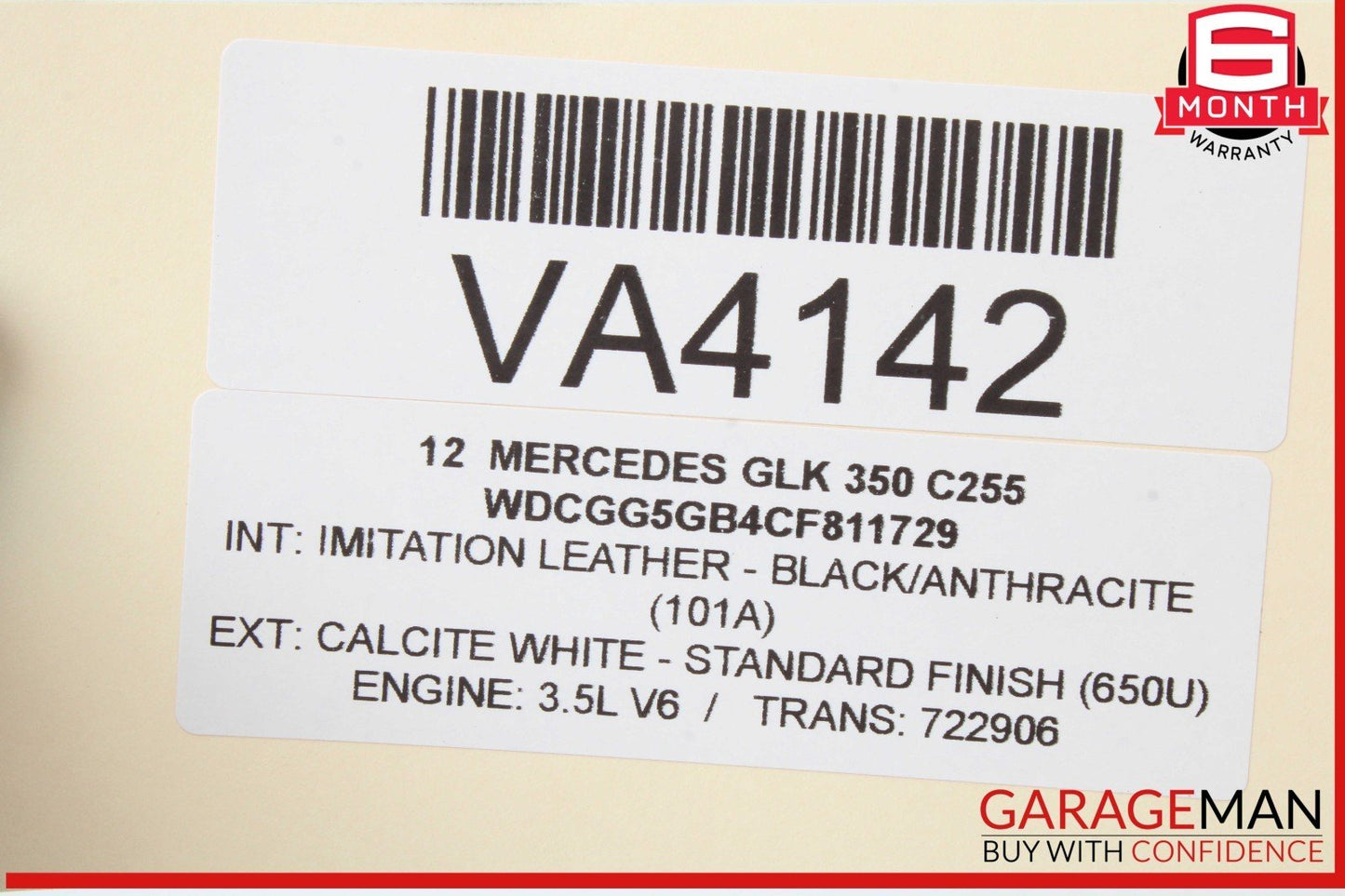 08-18 Mercedes X204 GLK350 Rear Left Side Door Control Module 2129003906 OEM