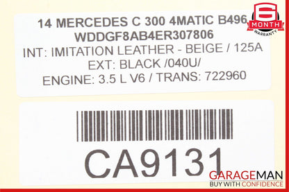 08-16 Mercedes W212 E350 C350 Rear Left / Right Suspension Lower Control Arm