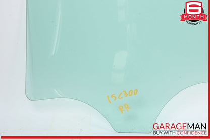 15-21 Mercedes W205 C300 C400 Rear Right Side Door Window Glass OEM