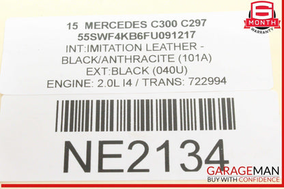 15-20 Mercedes W205 C300 Rear Left or Right Suspension Lower Control Arm OEM