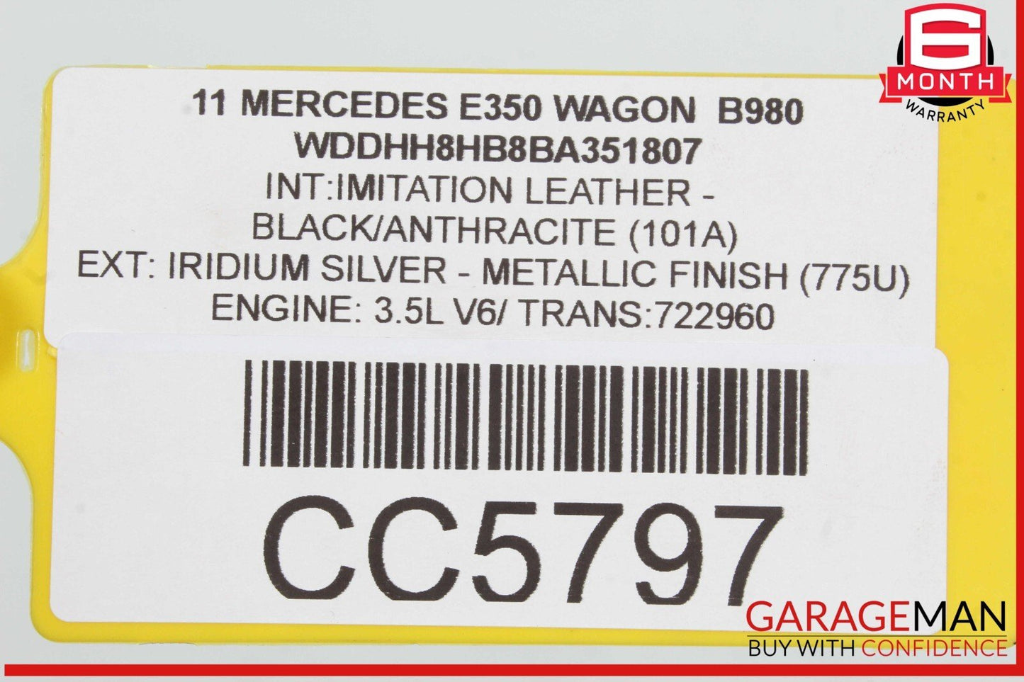10-16 Mercedes W212 E350 E550 Left Side Rocker Skirt Moulding Panel Cover OEM
