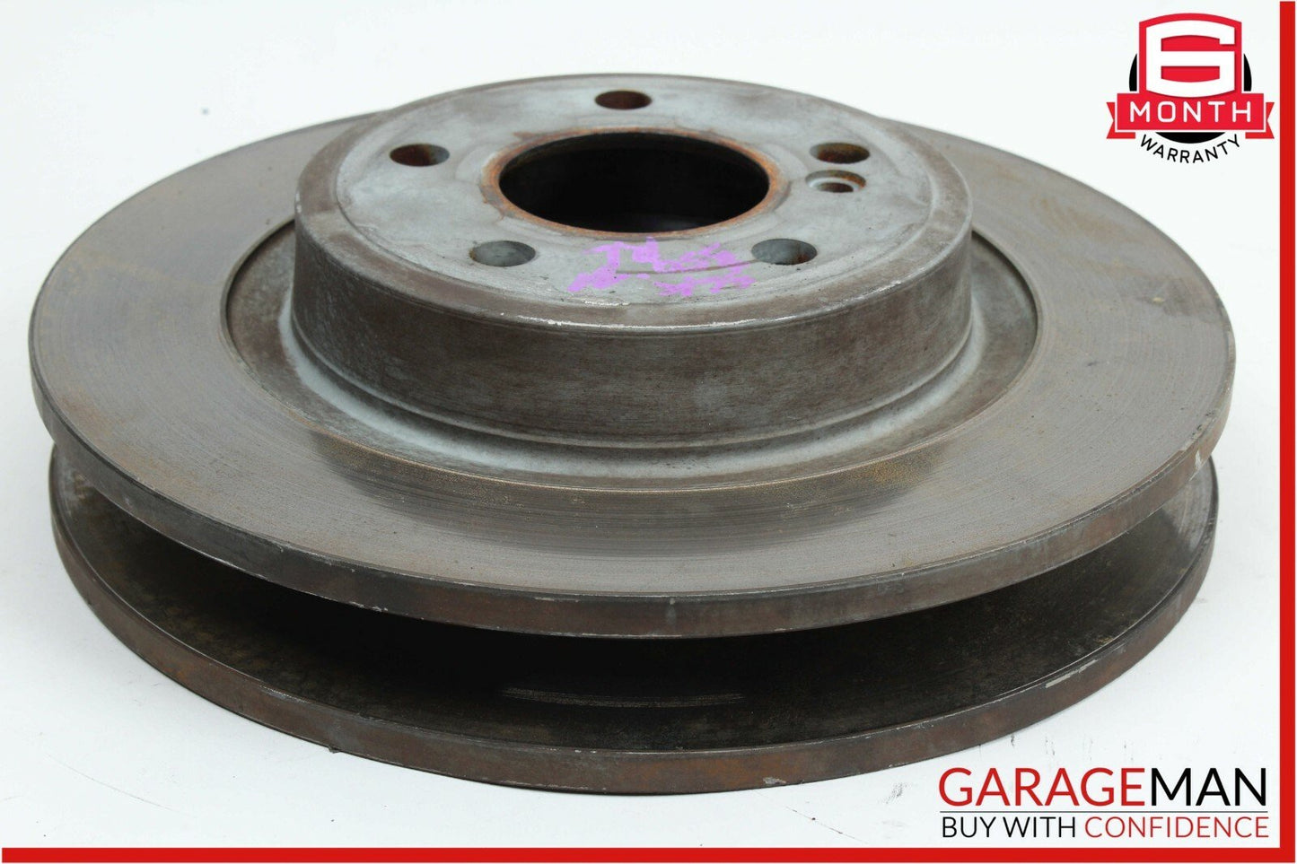 12-16 Mercedes R172 SLK350 Rear Right & Left Side Brake Rotor Disc Set