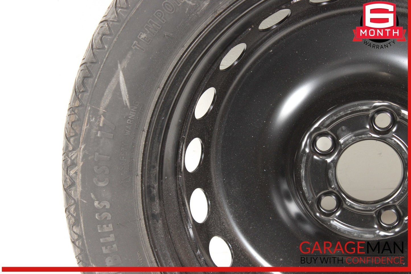 10-17 Mercedes W207 E400 C250 Coupe Donut Spare Tire Wheel Rim 135 80 17" OEM