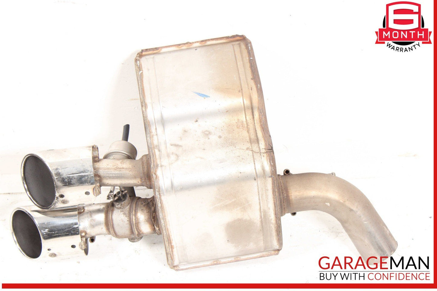 14-17 Maserati Ghibli Rear Left & Right Side Exhaust Muffler Tip Pipe Set of 2