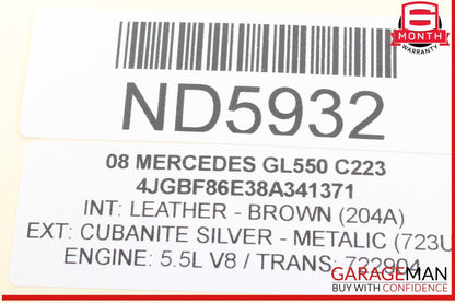 06-13 Mercedes X164 GL350 ML550 Gas Throttle Pedal Accelerator 1643000004 OEM