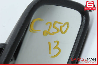 08-14 Mercedes W204 C250 C350 Front Top Upper Rear View Mirror Assembly Black