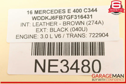 08-17 Mercedes W212 E400 Rear Right or Left Side Suspension Upper Control Arm