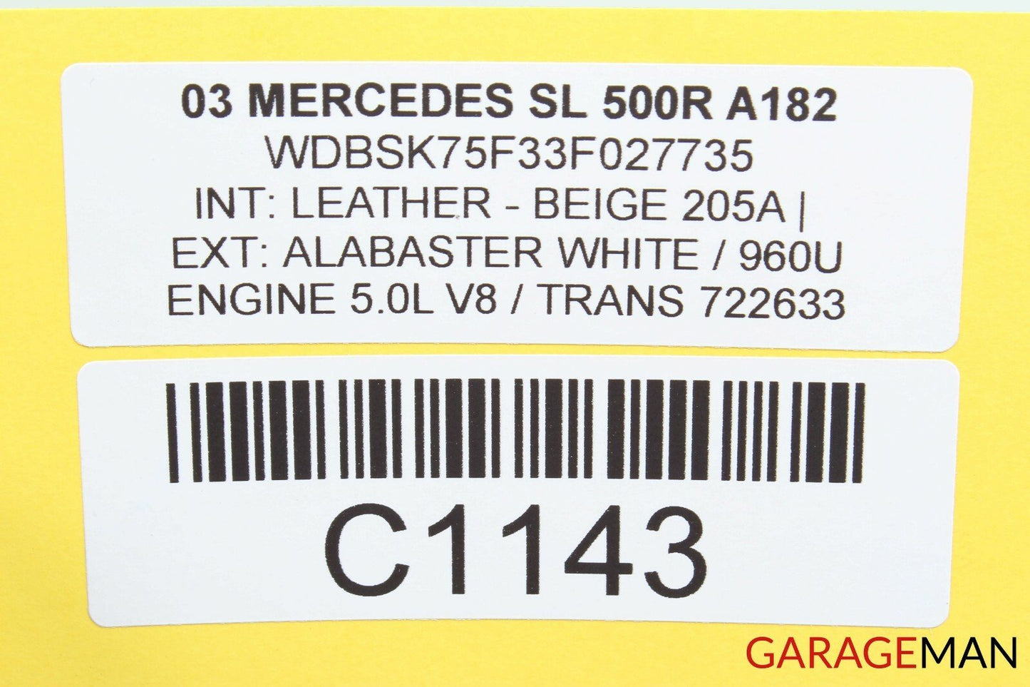 03-06 MERCEDES R230 SL500 SL55 AMG PARKTRONIC PARKING CONTROL MODULE OEM